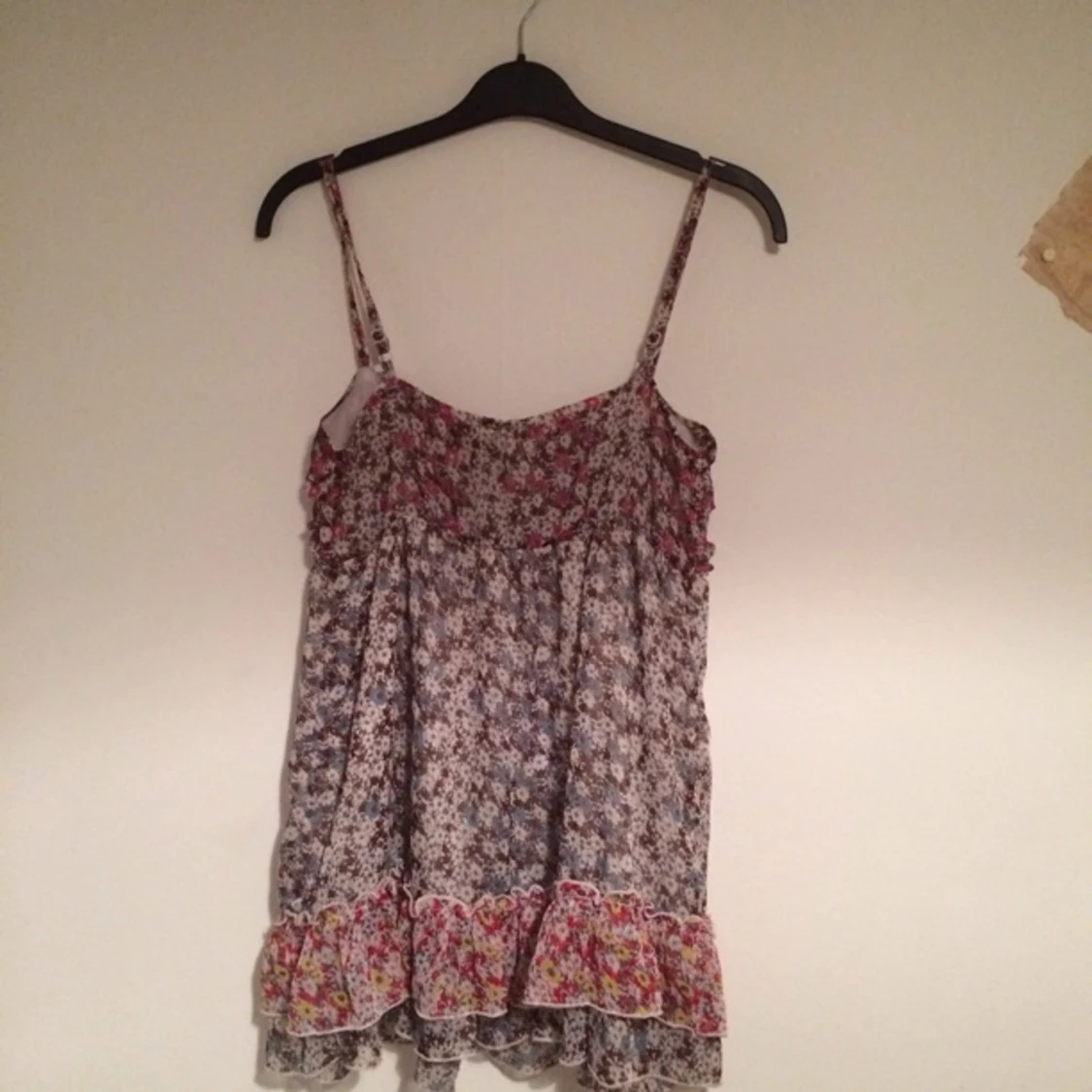 Blommigt linne köpt i Frankrike