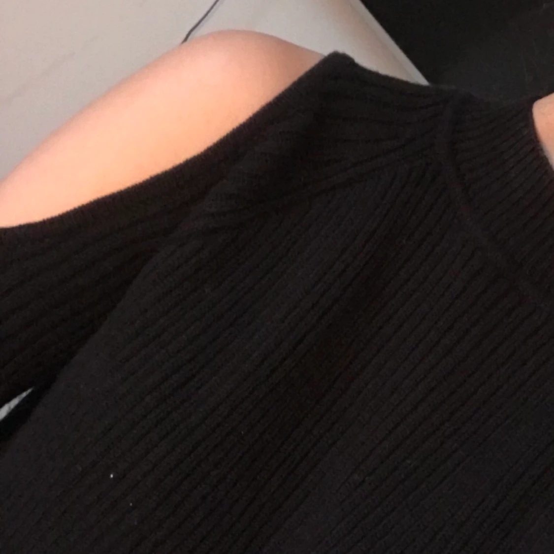 Mysig stickad tröja - 91