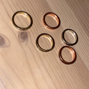 Ringar - 5 stycken ringar
