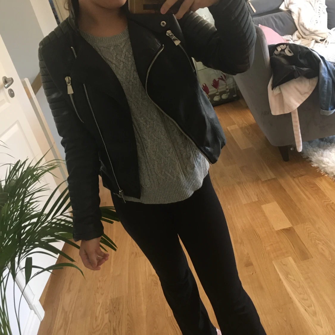 Skinnjacka strl M/L - 91