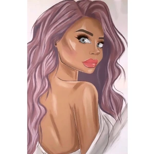 Målning akryl tavla inredning canvas rosa vit konst art svart diy  - Målar akrylmålningar på beställning om intresse finns. 