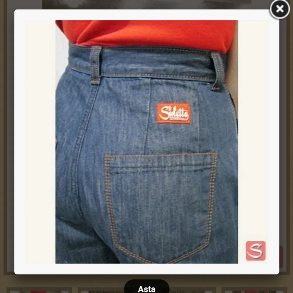Helt nya 50-tals jeans från Sivletto Rockabilly. Nypris 999 kr  Jag använder mig av Swish, frakt ca 50 kr tillkommer.. Jeans & Byxor.