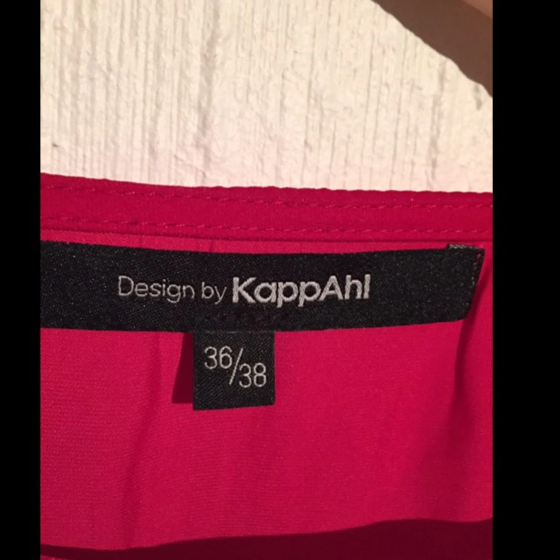 Röd top/blus från Kappahl - 1420569679
