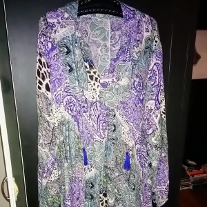  - Maxi klänning från indiska, strl L men passar även större strl! Som ny☺️