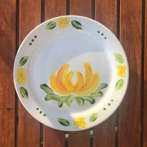  - Fin handmålad tallrik!