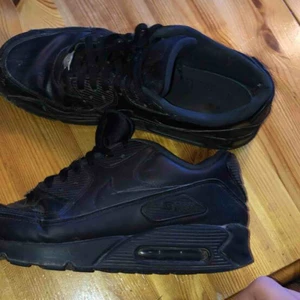  - Ett par Nike Airmax 90 skor lagom använda och ser bra ut fungerar perfekt:) köpte dem för 400 därför jag säljer så billigt, letar ej stora summor:) Passar både kön