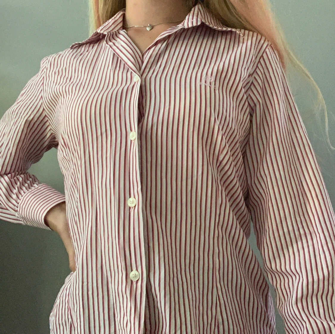 Randig skjorta  - 90