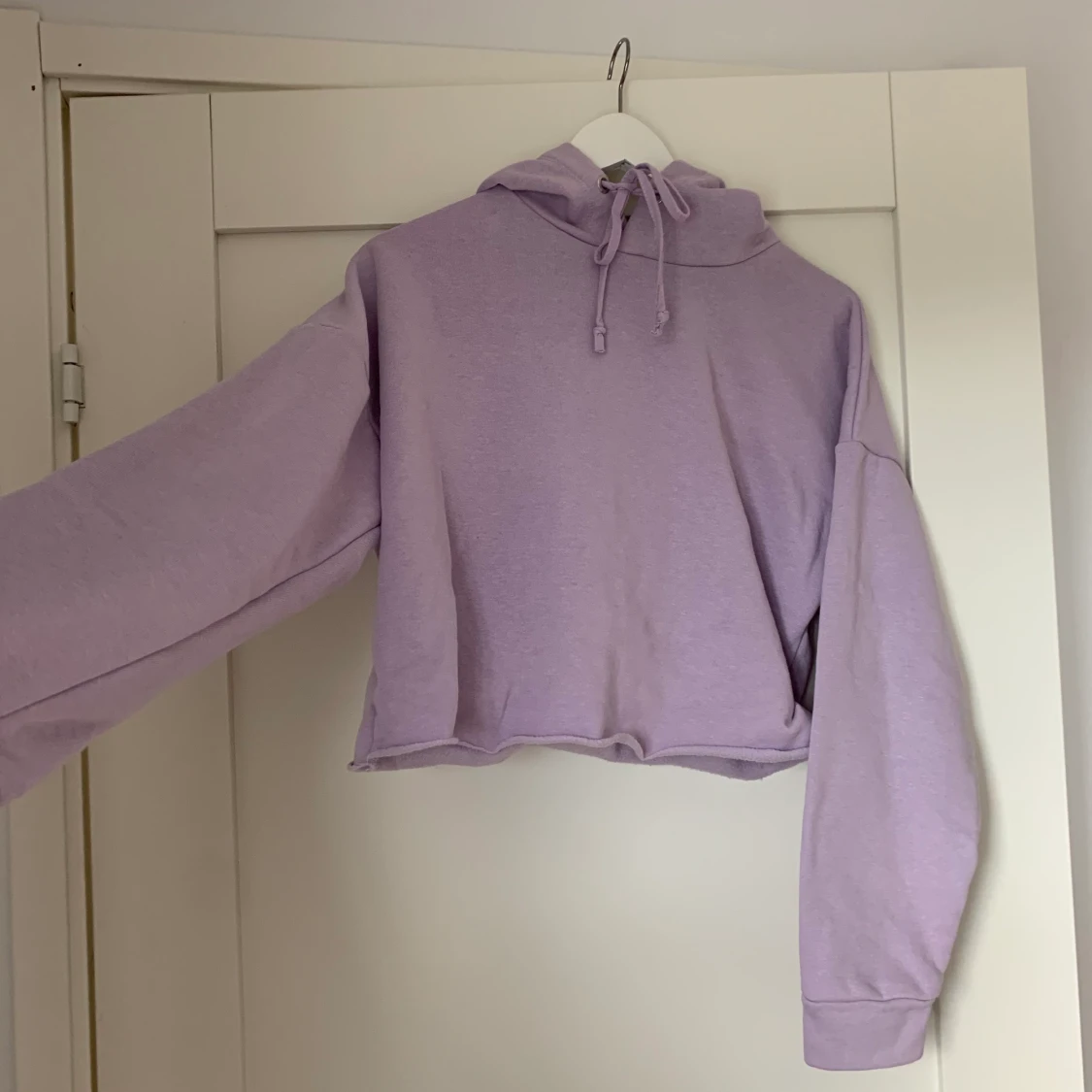 Pastel lila hoodie