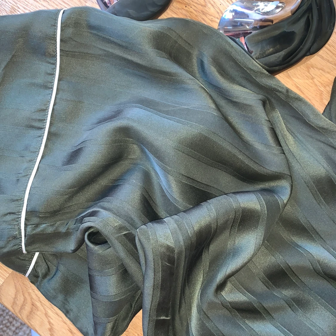 Ganni Sidenbyxor Strl:38 - 90