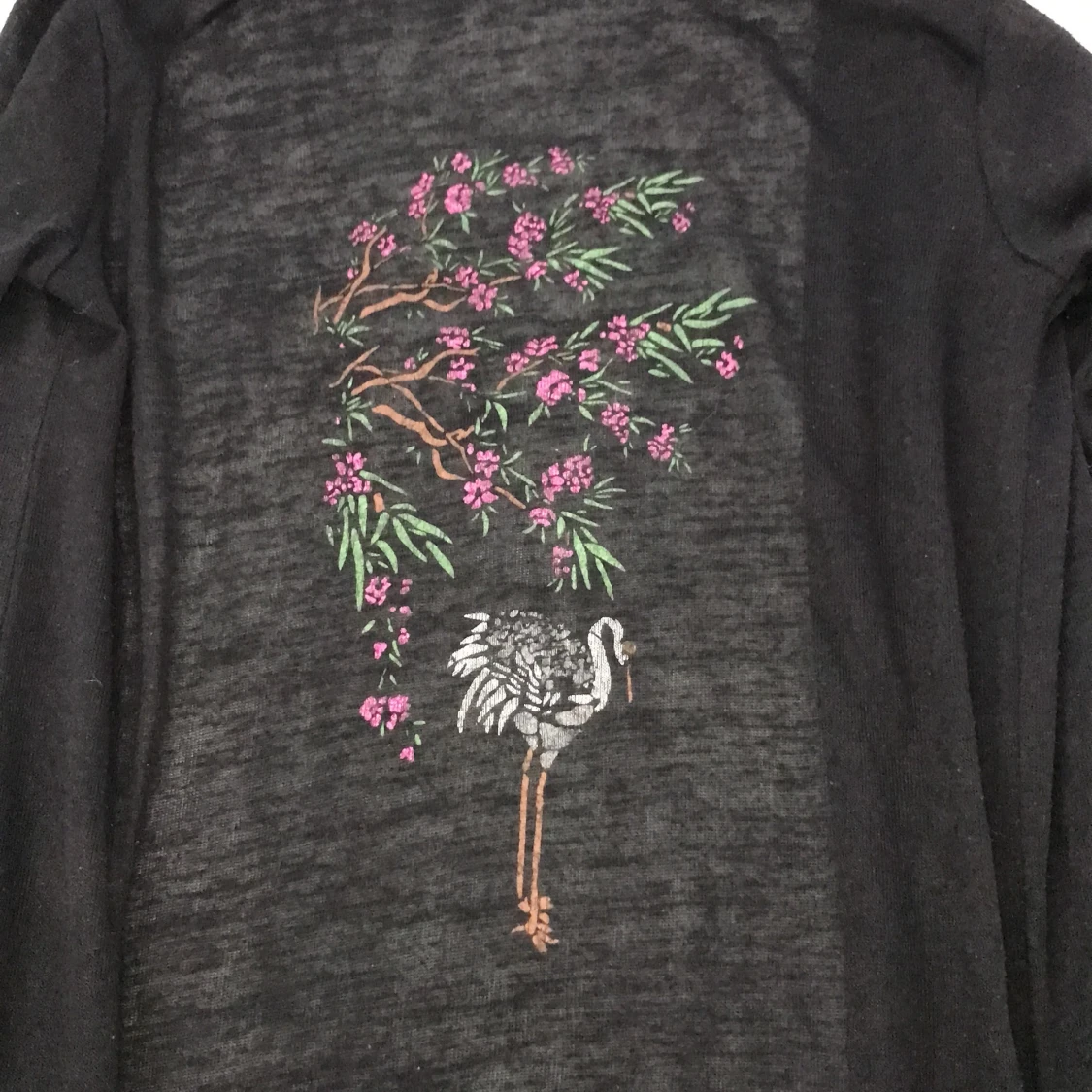 Tunn svart kofta! - 91