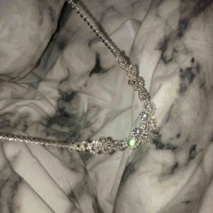  - Ett sjukt fint halsband med diamanter över hela som glittrar otroligt mycket.