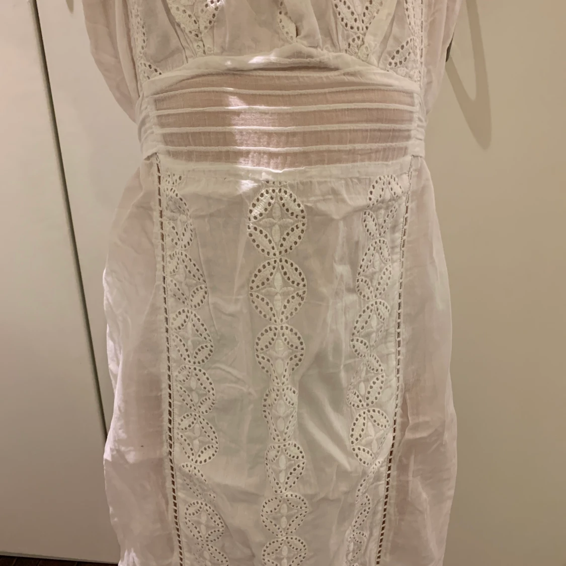 Vit klänning  - 90