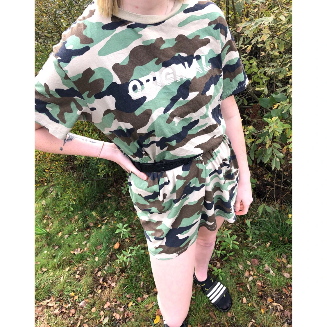 Kamouflage klänning 