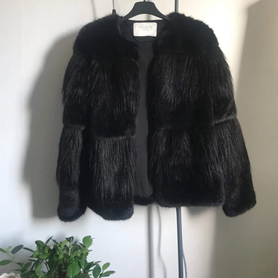 Fauxfur jacka