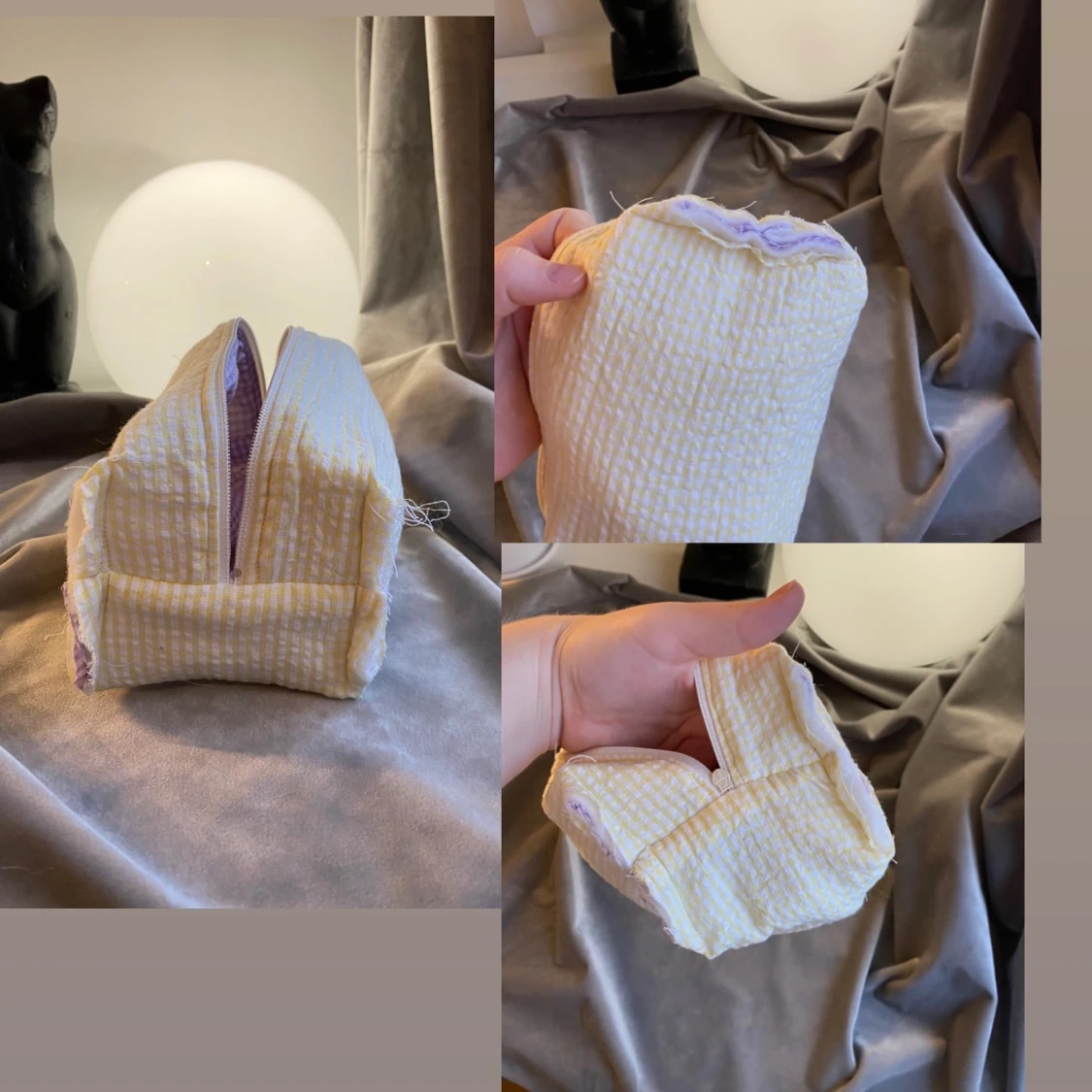 Rutig hemmagjord necessär - 91