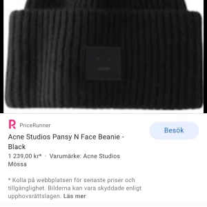 Acne mössa - Intressekoll på min acnemössa, köpte förra vintern men har knappt använt den då den inte faller mig i smaken, om flera är intresserade blir det budgivning: höj med minst 20kr, köpare står för frakt högsta bud850kr