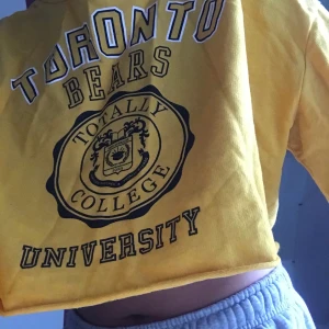 Vintage croppad sweatshirt - Jättefin och modern tröja !! Toppskick och oanvänd