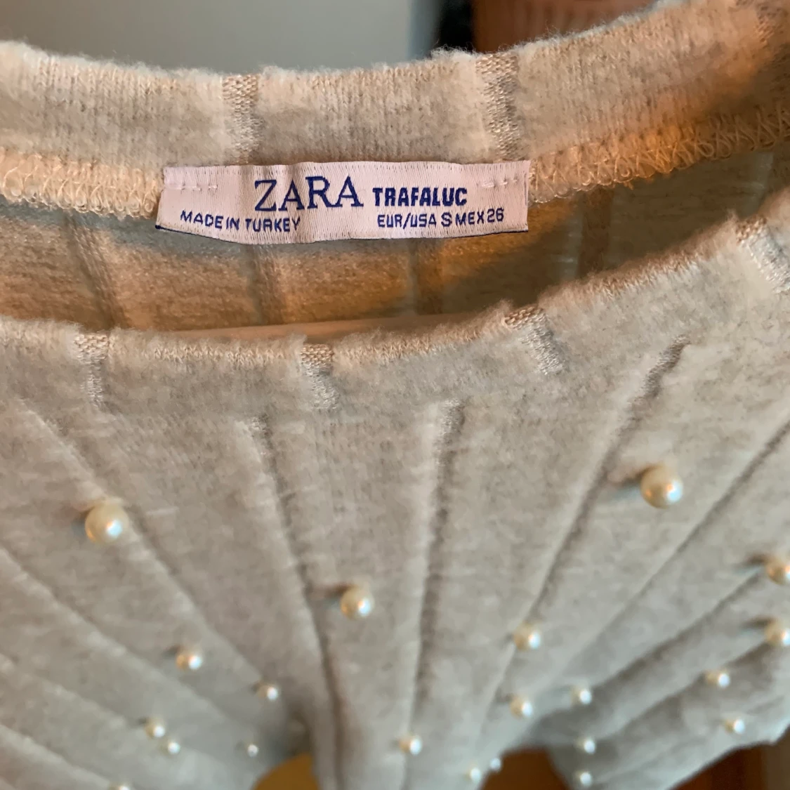 Stickad T-shirt - 90