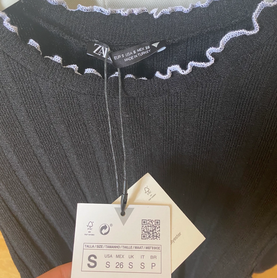 Brett ribbad top - 91