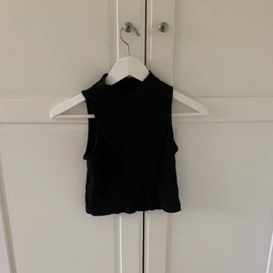 Tröja hm - Snygg magtröja med hög hals från hm. Väl använd men ändå ok skick. Strl s men ca kan också använda