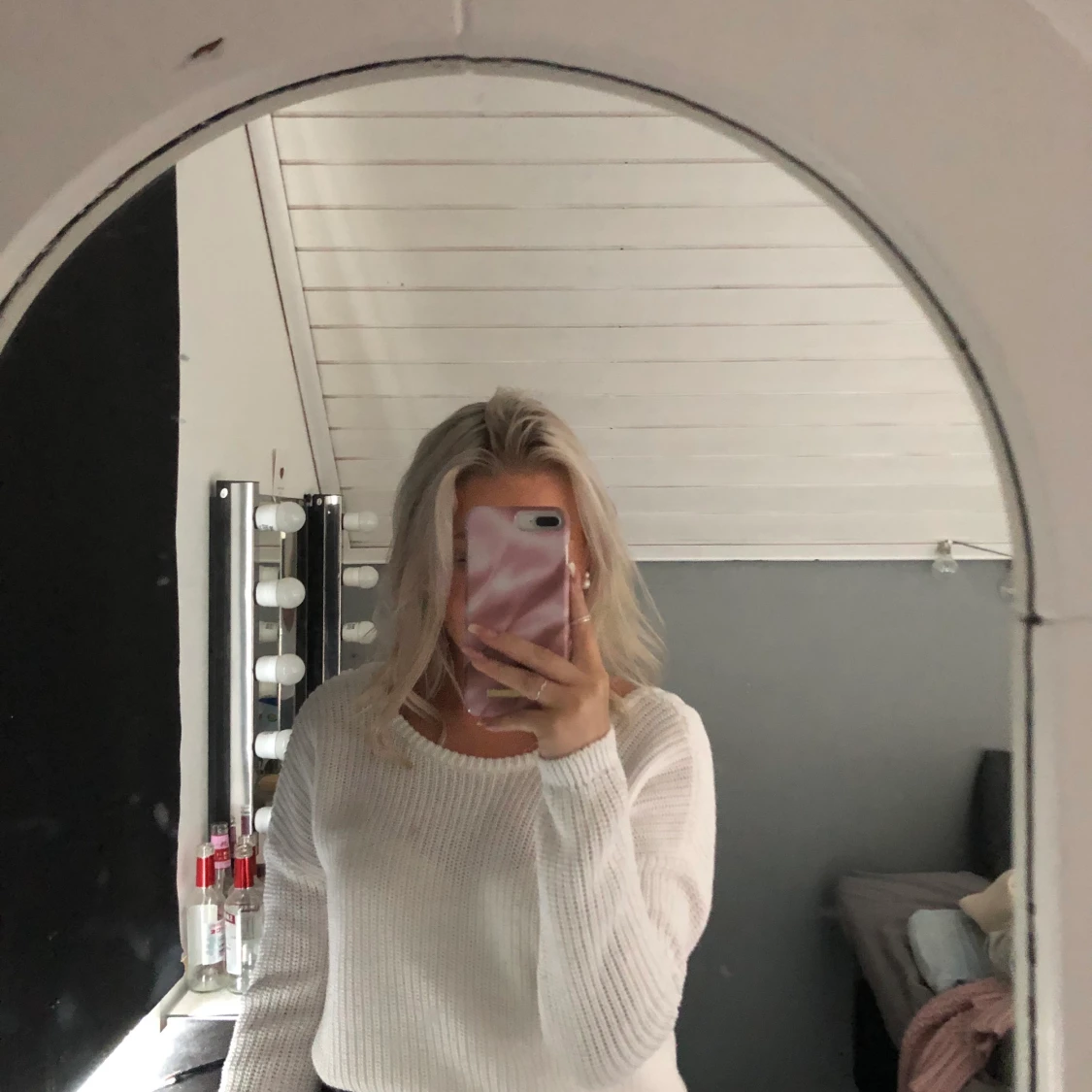 Stickad tröja från nakd  - 90