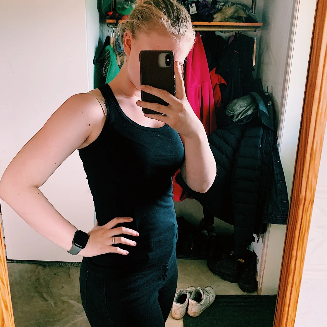 Linnen i tre olika nyanser