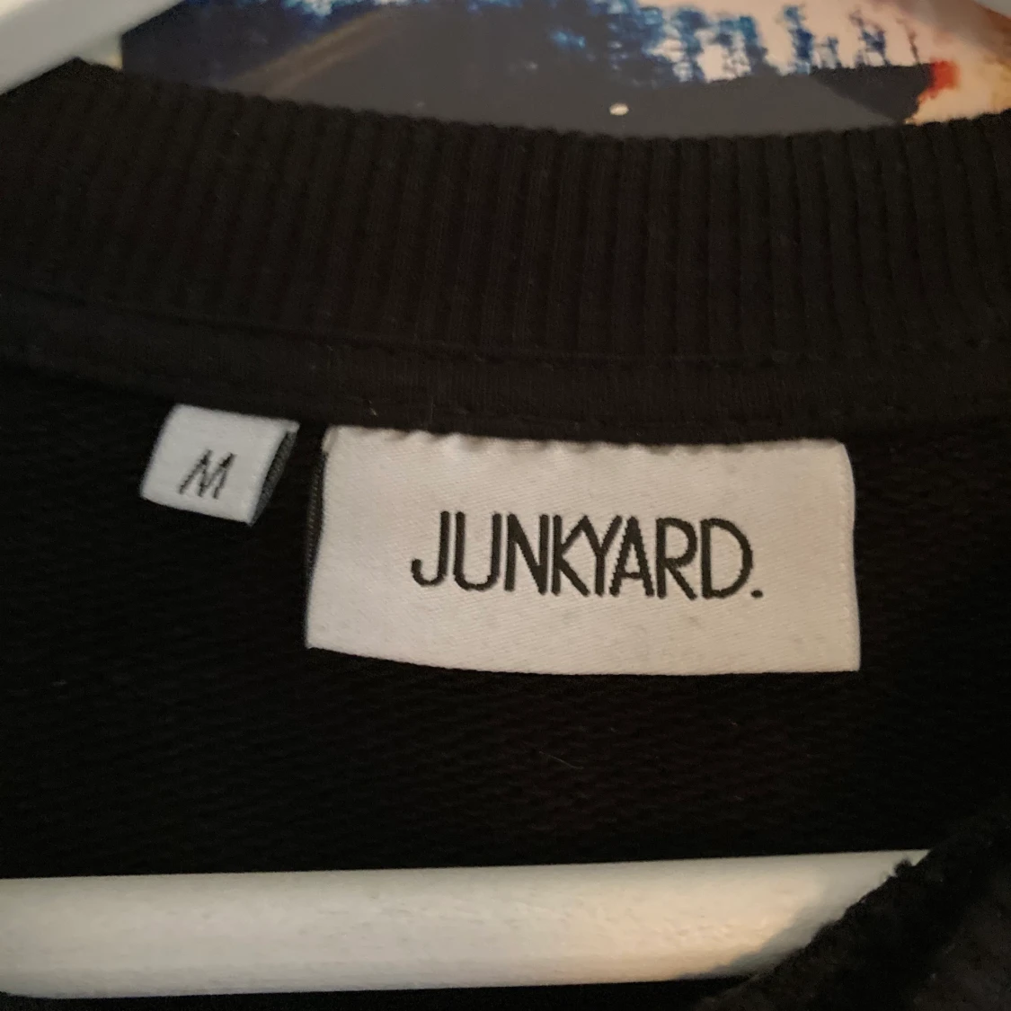 Randig collage tröja - 90