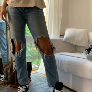 Jeans - Supersnygga jeans från Zara!! Mina gamla favoriter men ansvänds tyvärr inte alls längre då jag är för lång (180cm). 