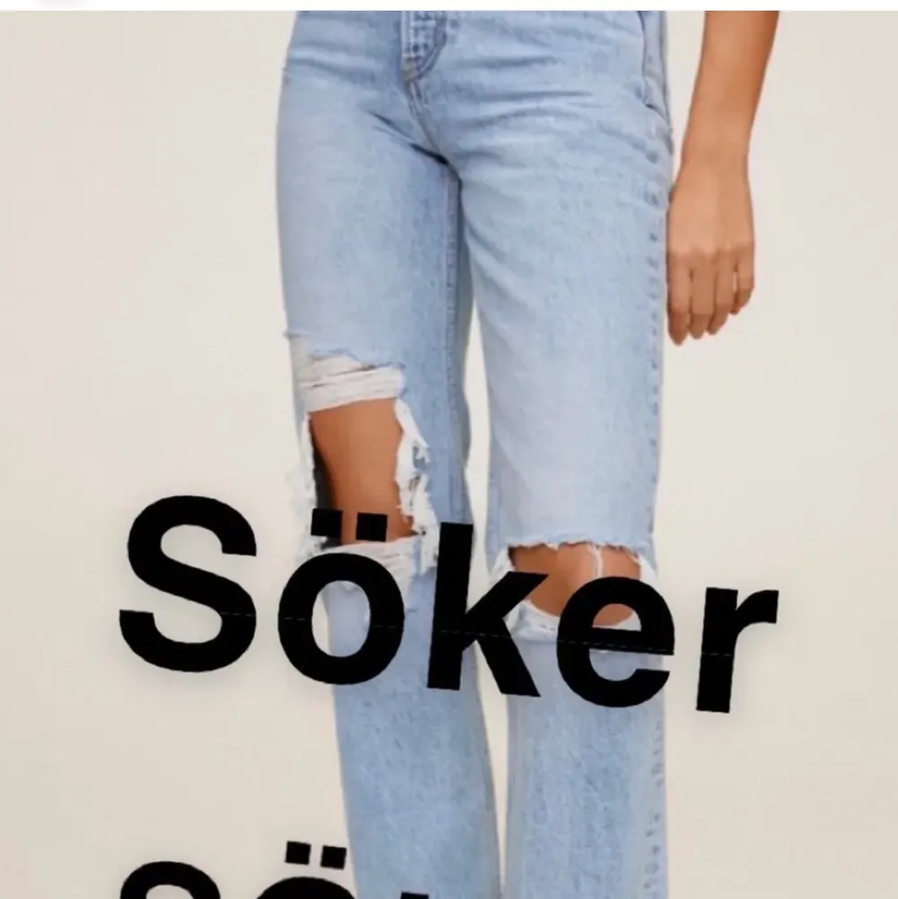 Söker dom här byxorna. Kan betala runt 500-600kr i storlek 32. Jeans & Byxor.