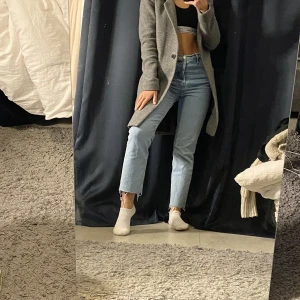 Kappa - Grå kappa från zara i storlek xs 