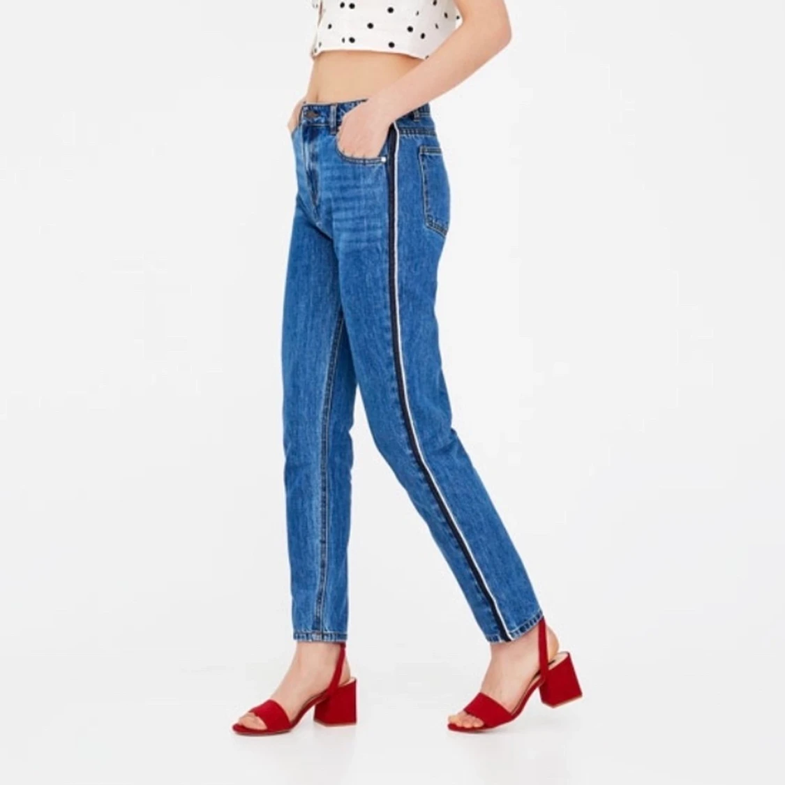 Boyfriend-jeans i storlek 36 från från Pull and Bear