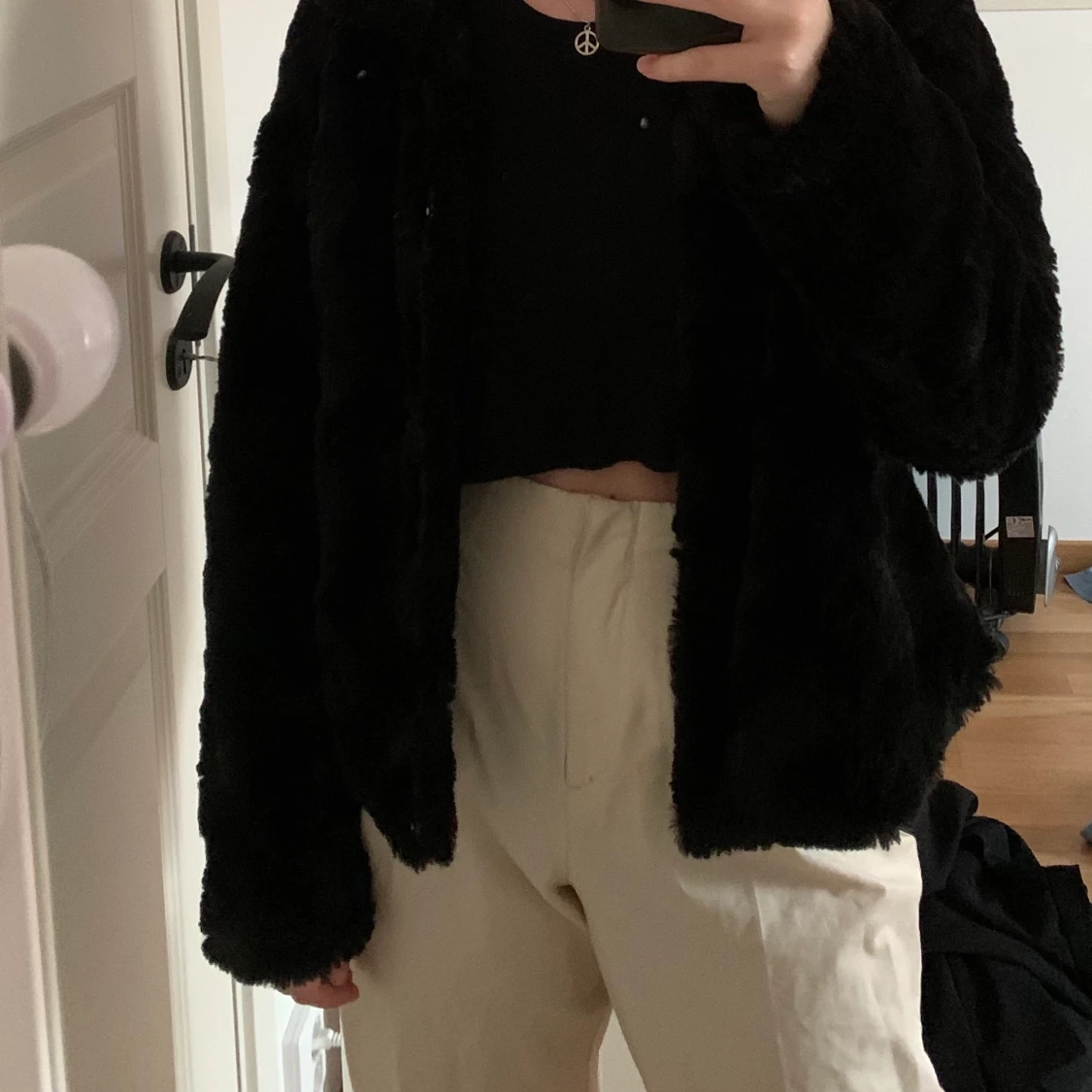 Fluffig jacka - 91