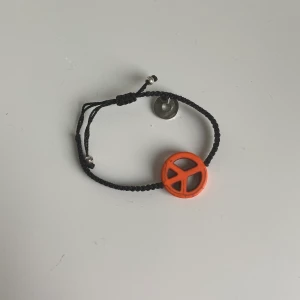 Hippie armband - Hippie armband med orange peace märke, fri frakt✨