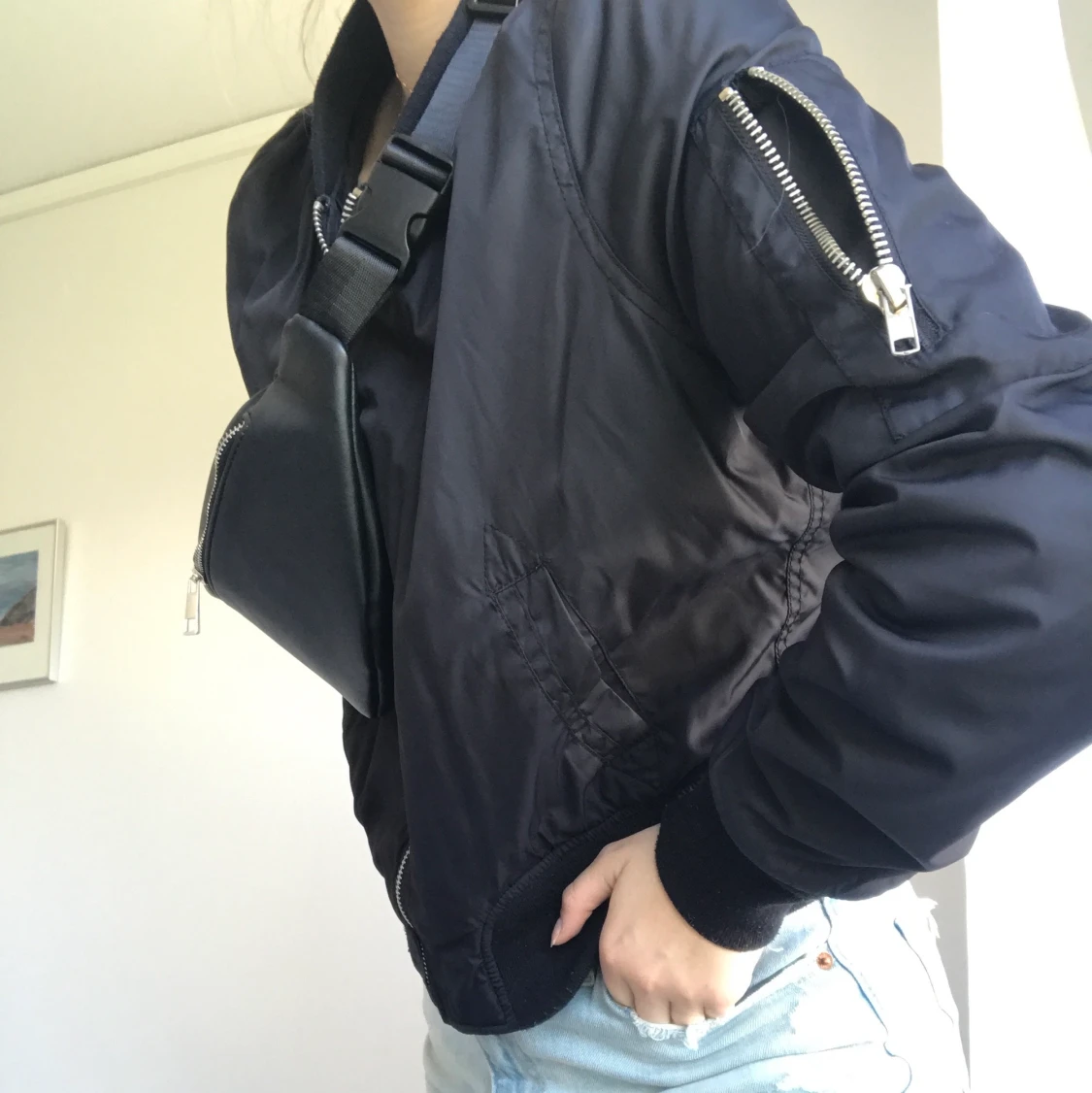 Oversized bomberjacka - 90