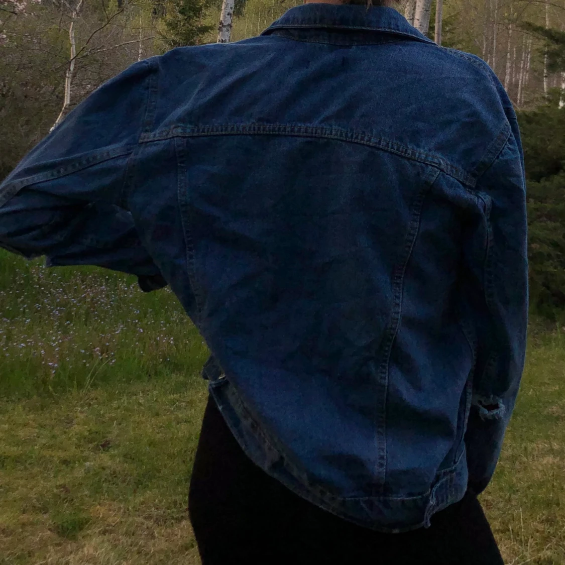 Oversized jeansjacka - 90