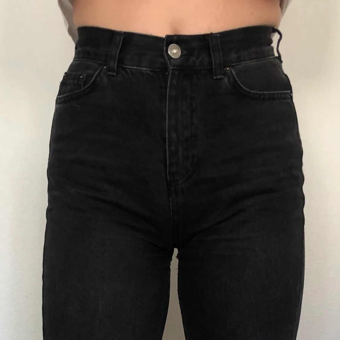 Svarta mom jeans - 91