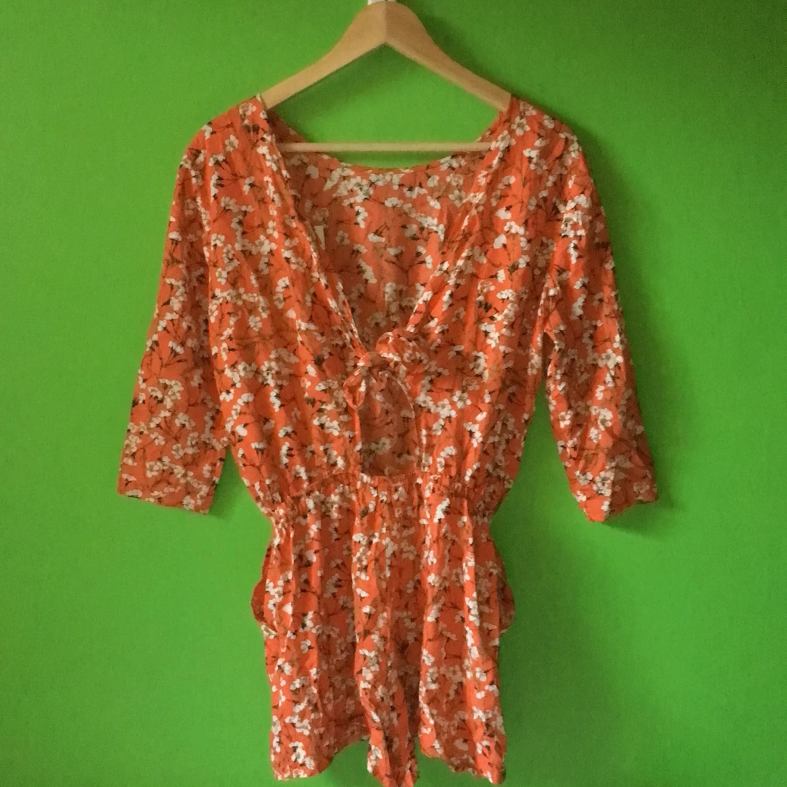 Blommig playsuit 