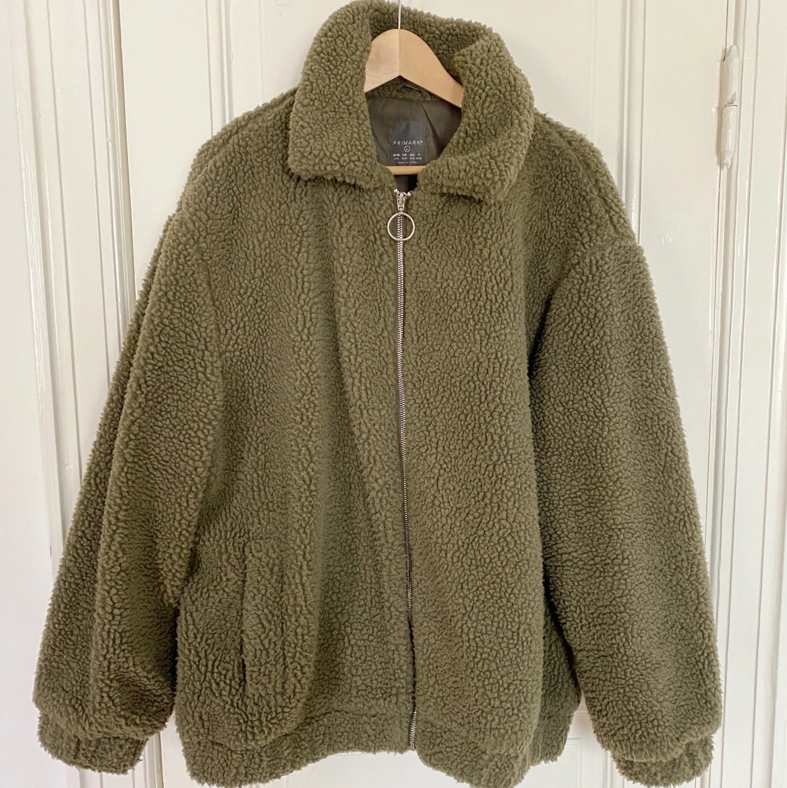 Militärgrön Teddy Jacka - 90