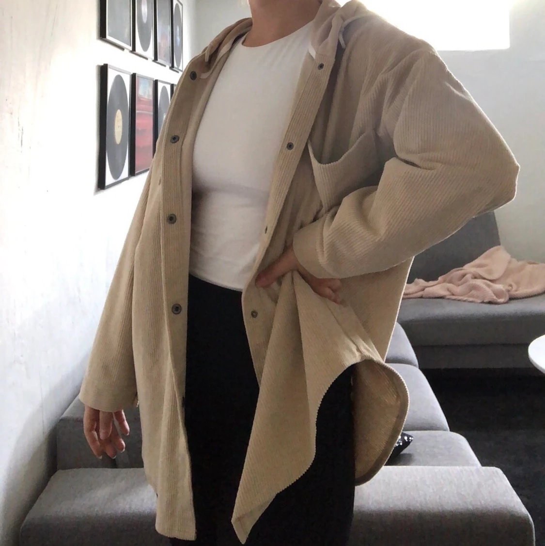 Oversized Manchester jacka  - 90