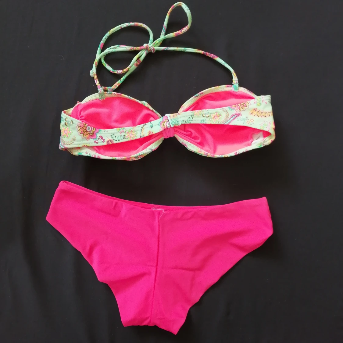 Green and pink Bikini size S - 90