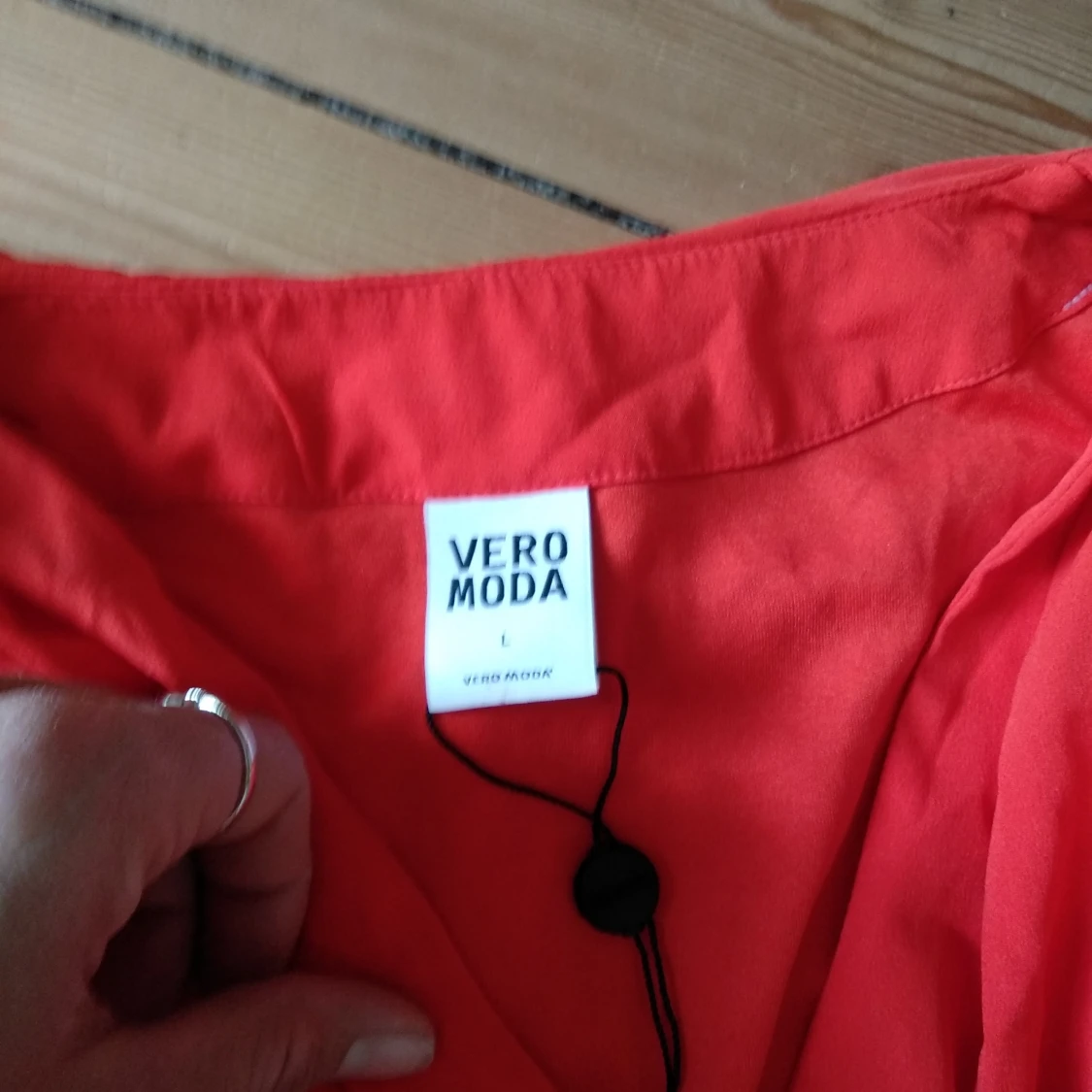 Stilig röd klänning! - 91