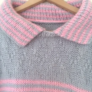  - oversize gullig grampa sweater. 