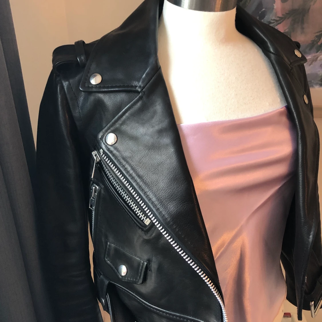 Nydén skinnjacka XS - 90