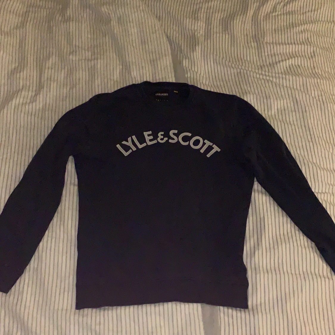 Lyle & Scott Crewneck Tröja Small - 90
