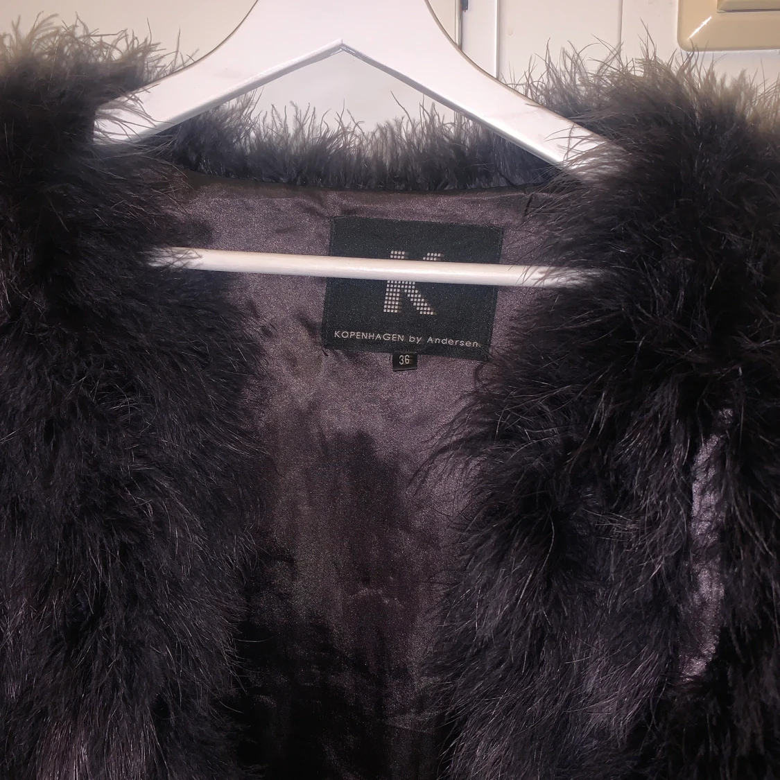 Äkta pälsjacka  - 90