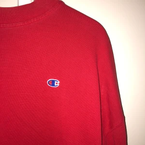 Champion collegetröja - Asssnygg championtröja köpt på urban Outfitters för 1000kr i Danmark 2017. Passar allt från XS-XL beroende på hur man vill att den ska sitta! Superfin kvalite då den är sparsamt använd! Kan hämtas på Södermalm annars kostar frakt! 🥰