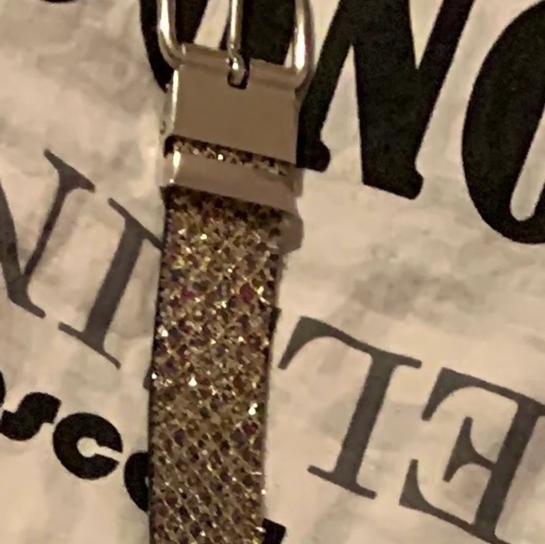 Glitter bälte  - 91