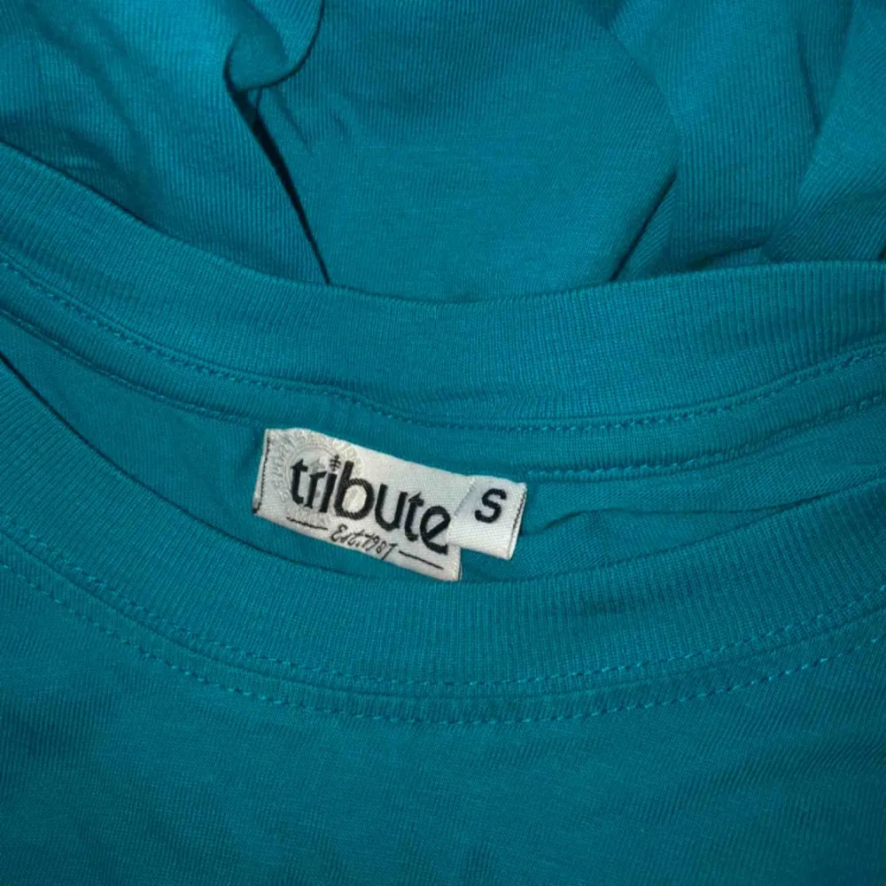 Najs blå T-Shirt💙💙 den sitter som lite större än S, hör av er för mer info. T-shirts.