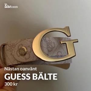 Guess Bälte - Använt en enstaka gång, väldigt fint skick. 80 cm, alltså storlek S
