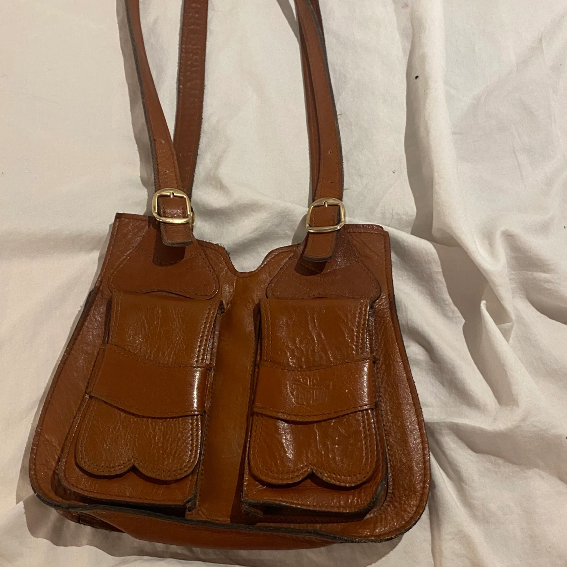 Retro skinnväska  - 90